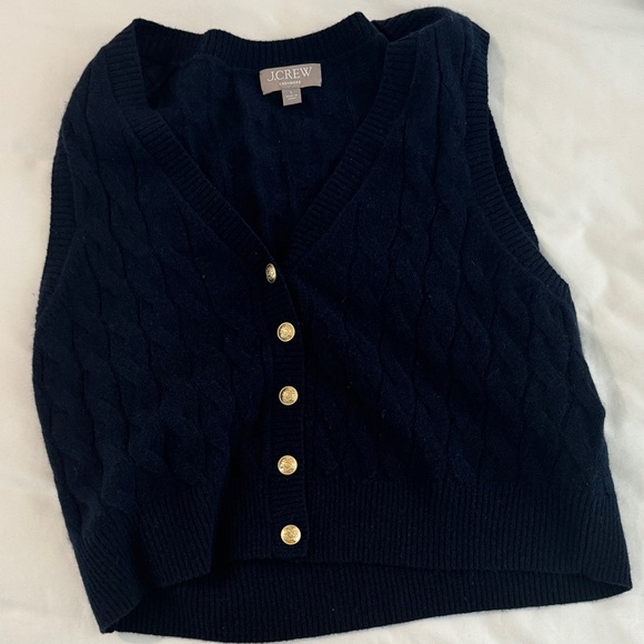 Cluel Blue Sweater Vest - Bust 40 to 42 main image 1